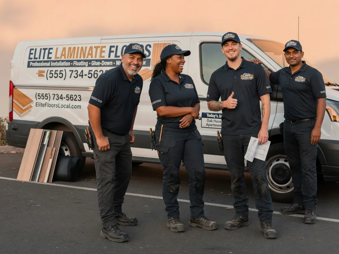 Laminate flooring installation company in Hobart, OK